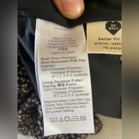 NWT Madewell Georgette Button-Front Mini Dress Adorable Ditsy XS - Picture 12 of 12